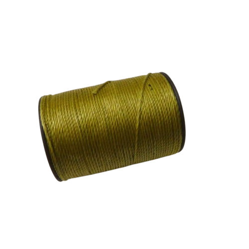 verge dor Cordon micro macramé polyester ciré 0,8 mm
