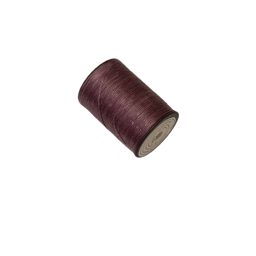marron Cordon micro macramé polyester ciré 0,8 mm