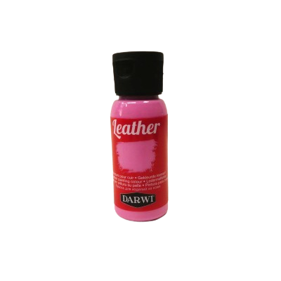 rose Peinture pour cuir LEATHER DARWI