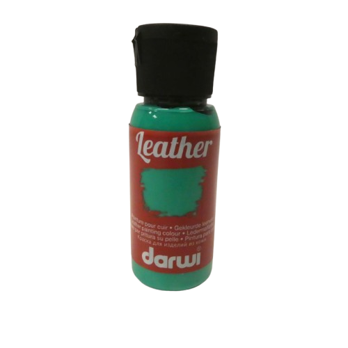 vert Peinture pour cuir LEATHER DARWI