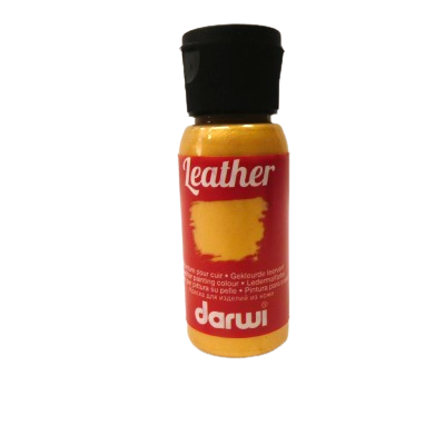 doré Peinture pour cuir LEATHER DARWI