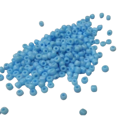 perles de rocaille 2 mm turquoise