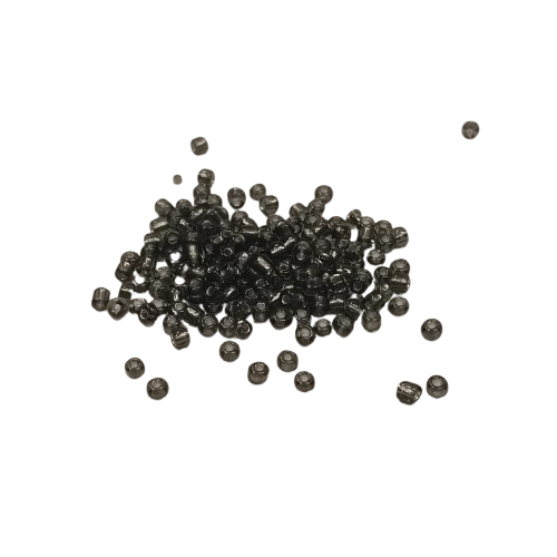 perles de rocailles 4 mm  anthracite