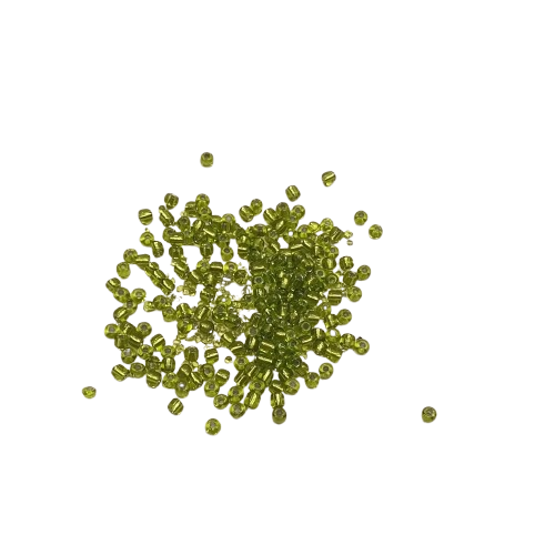perles de rocaille 4 mm  vert