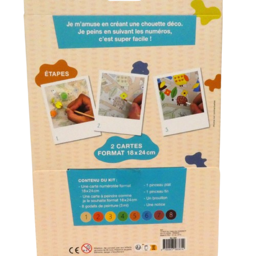 peinture numéro enfant