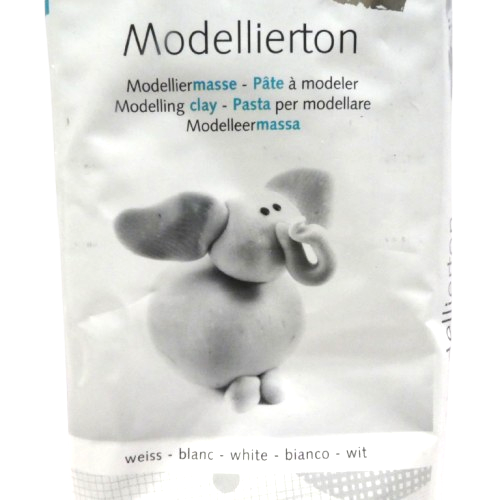 pâte àmodeler blanche autodurcissante glorex