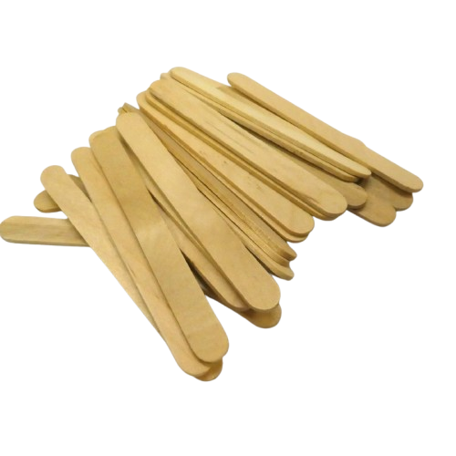 bâtonnets de glace en bois
