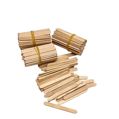 minis bâtonnets de bois