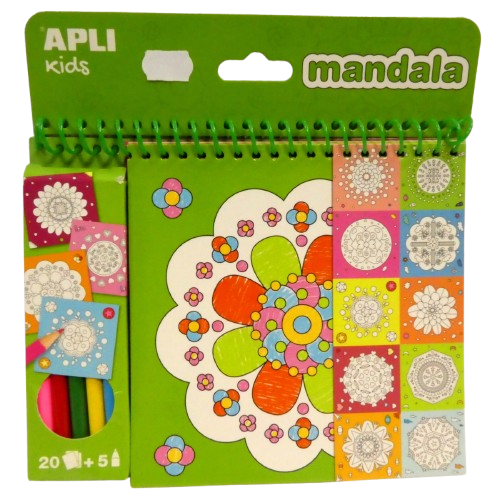 coloriage mandala apli