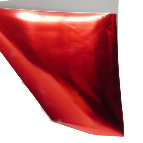papier aluminium rouge