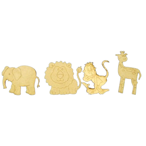 animaux en bois apli