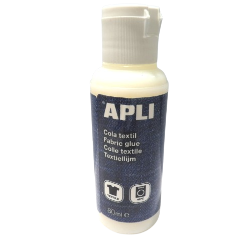 colle textile apli