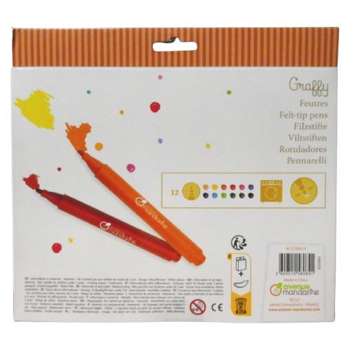 feutres avenue mandarine