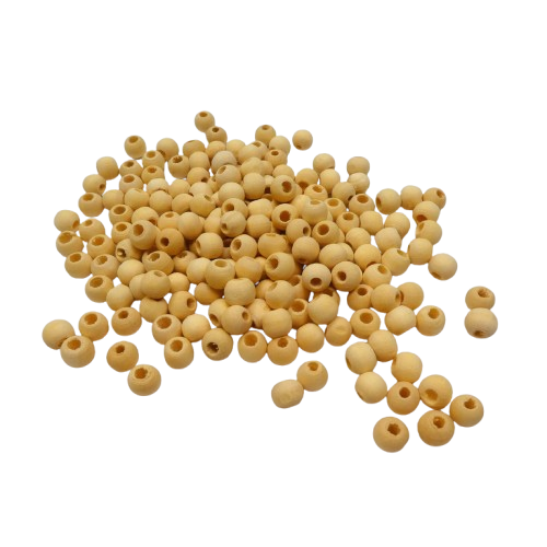 perles bois 8 mm