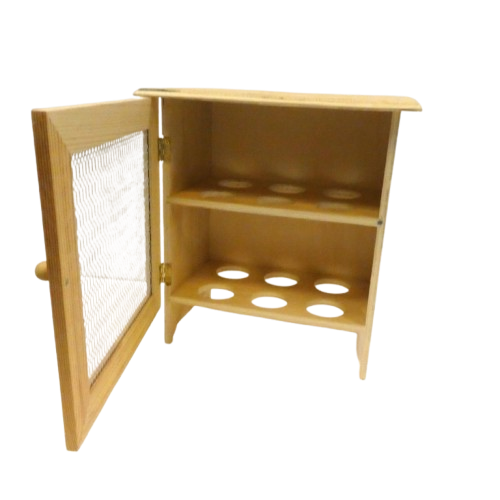 armoire à oeuf en bois