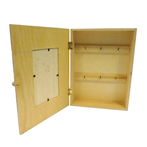 boite à clés en bois
