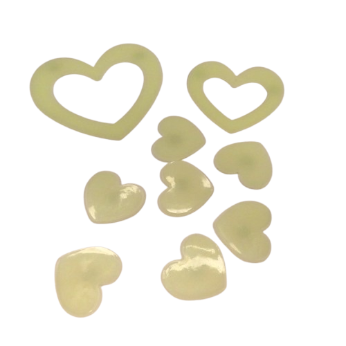 coeur phosphorescent apli