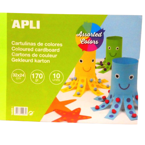 papier colorés apli