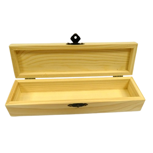 coffret plumier en bois