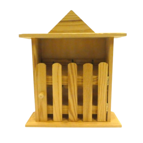 boîte à clés en bois