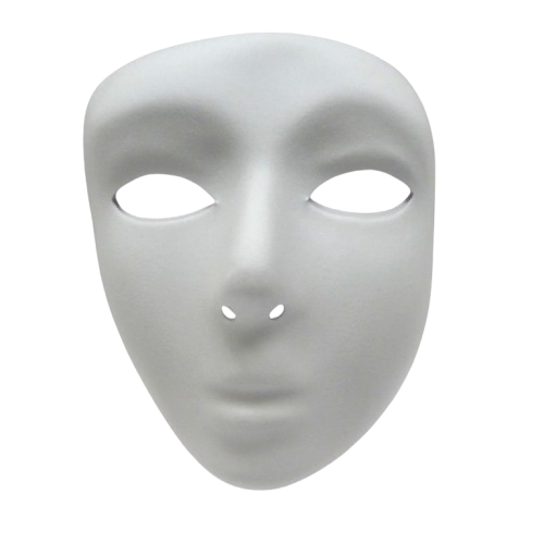 masque blanc