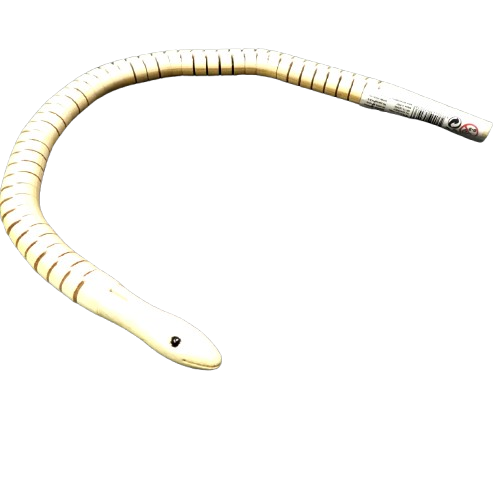 serpent en bois articulé
