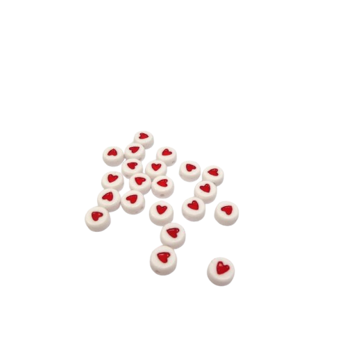 perles coeur