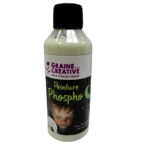 peinture phosphorescente graine creative