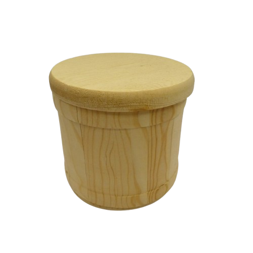 boite ronde en bois