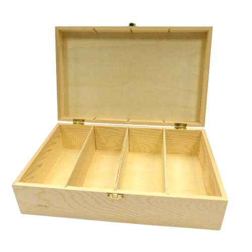 boite à thé en bois