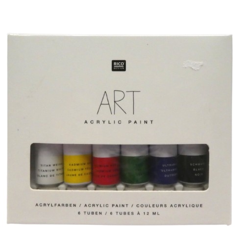 lot peinture acrylique