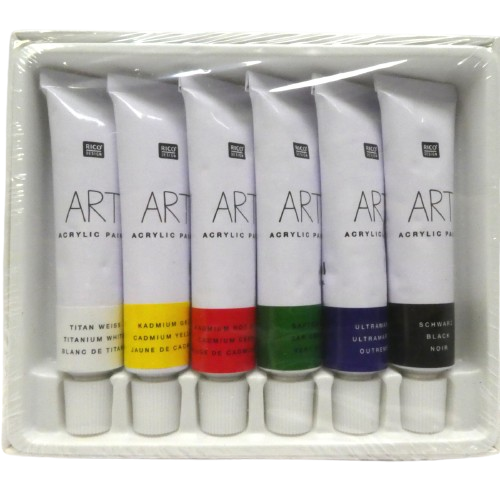 lot peinture acrylique rico dsign