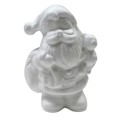 père noel en polystyrène