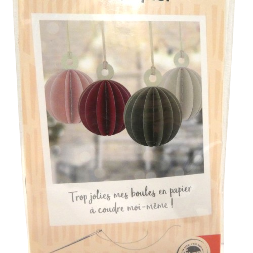 kit boule en papier