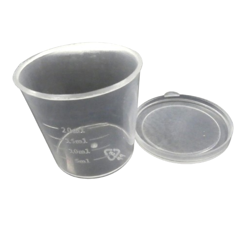 pots en plastique gradués