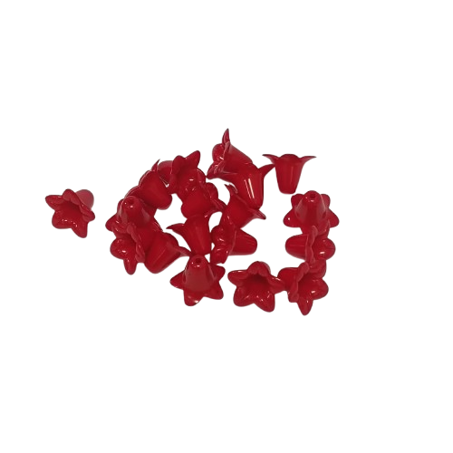 fleurs rouges