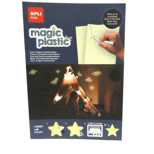 plastique fou phosphorescent apli