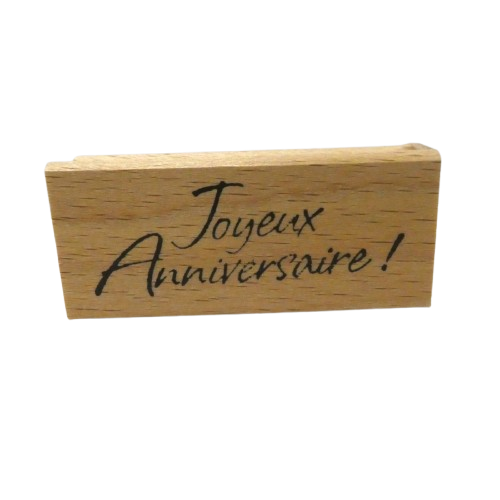 tampon joyeux anniversaire