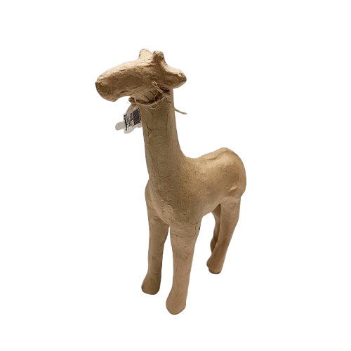 girafe decopatch papier mâché
