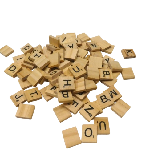 lettres bois scrabble