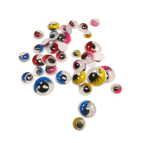 yeux mobiles colorés innspiro