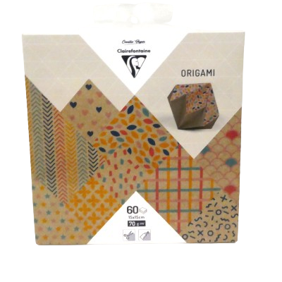 origami kraft clairefontaine