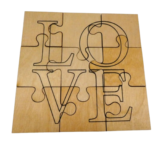 puzzle bois love artemio