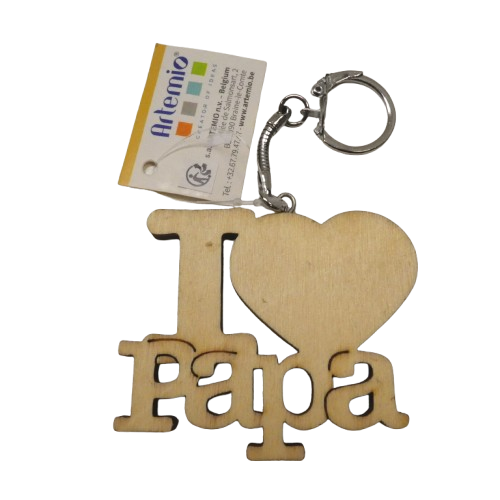 porte clés i love papa