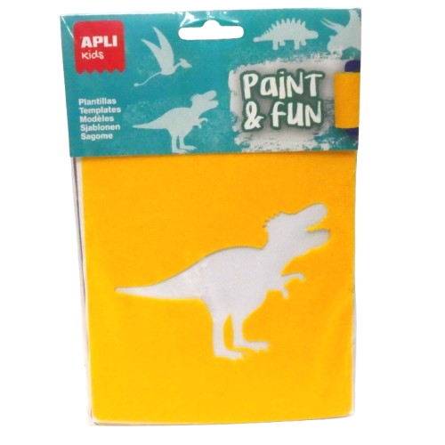 pochoirs dinosaures apli