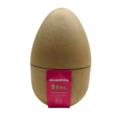 boîtes oeufs x 5 decopatch