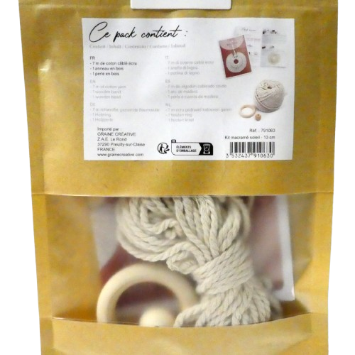 kit macramé graine creative