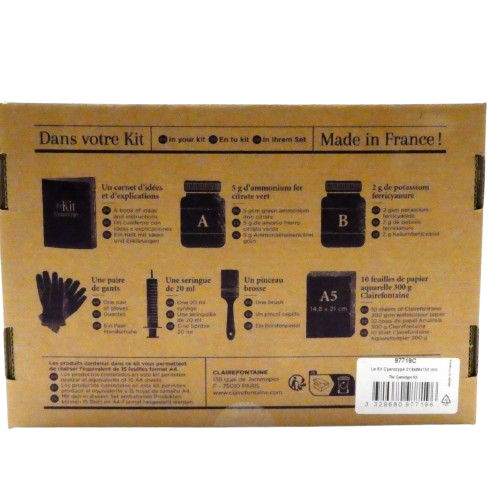 kit cyanotype