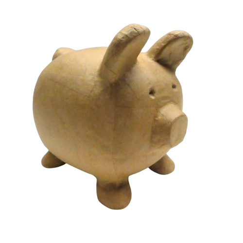 grande tirelire cochon decopatch