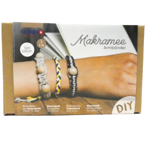 kit bracelet macramé glorex